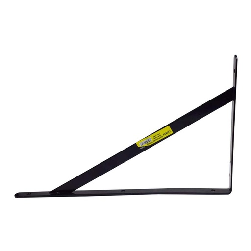PIE AMIGO UDUKE REFORZADO NEGRO X PAR 12X8 (30X19CM)(CAL 2MM) (HT90234A)