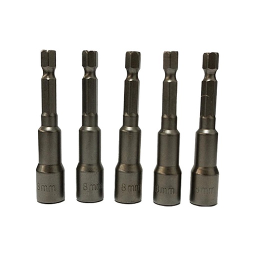 PUNTA EXTENSION MAGNETICA PARA TALADRO 5/16 UDUKE X 5PCS (8X65MM) (HT1007)