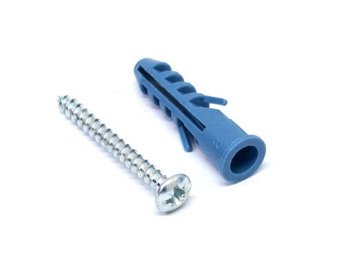 CHAZO PLASTICO CON TORNILLO 5/16 X 50UNDS (HT1239)
