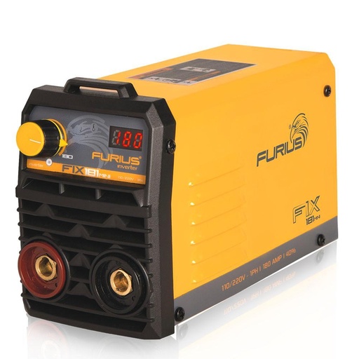 SOLDADOR INVERSOR DIGITAL MINI 180AMP 110V / 220V FURIUS (FIX181)(FW181) (DESCONTINUADO REEMPLAZO ITEM 21930)