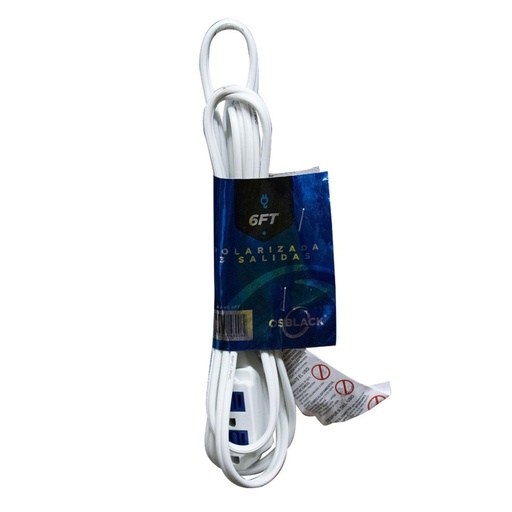 EXTENSION BLANCA X 6FT  (WJ-46 6FT)