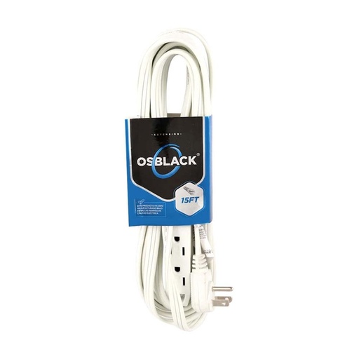 EXTENSION BLANCA X 15FT (LINEA HOGAR)(WJ-46)