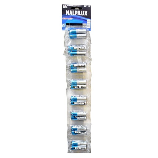 PILA SENCILLA AA (TIRA X 10) NALPILUX