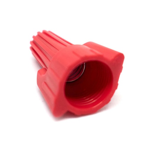 CONECTOR PARA CABLE DE COBRE ROJO PRECIO PAQUETE (PAQUETE X 100)(P13-00)