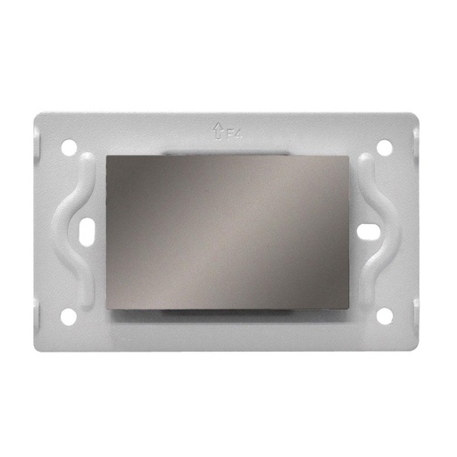 TAPA CIEGA LUXOR GRIS CUADRADA DUKE ENERGY (V3-021)