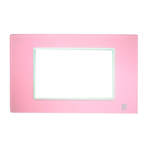 TAPA LUXOR CRISTAL ROSADO ACRILICO DUKE ENERGY (V10-02AR)