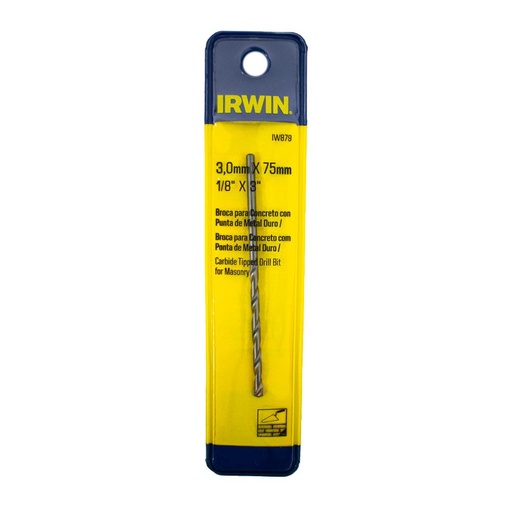BROCA MURO IRWIN 1/8X3 (IW879)