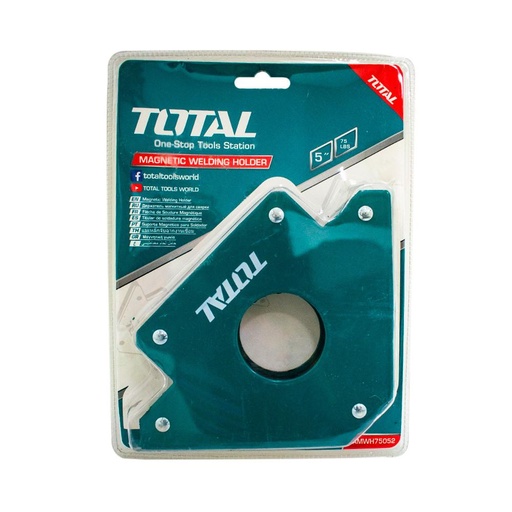 SUJETADOR MAGNETICO 5 75LBS 3 POSICIONES PARA SOLDAR TOTAL (TAMWH75052)