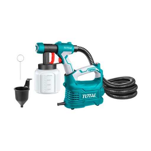 COMPRESOR MINI + PISTOLA INDUSTRIAL VASO PLASTICO 800ML 550W TOTAL (UTT5006)