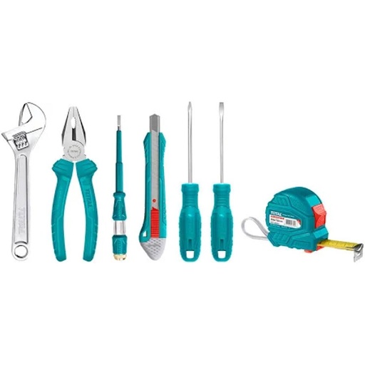 KIT DE HERRAMIENTAS 7PZS TOTAL SUPER SELECT (THKTHP90076)