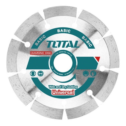 DISCO DIAMANTADO SEGMENTADO 7" TOTAL (TAC2111803)