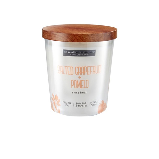 VELA 9 OZ ESSENTIAL ELEMENTS SALTED GRAPEFRUIT & POMELO CANDLE LITE (4471396)