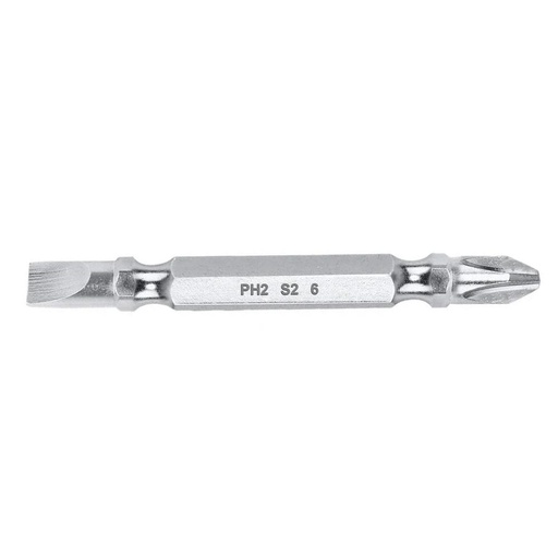 PUNTAS TALADRO INDUSTRIAL DOBLE PUNTA (+) (-) JUEGO X 10 PZS TOTAL (TAC16HL133)