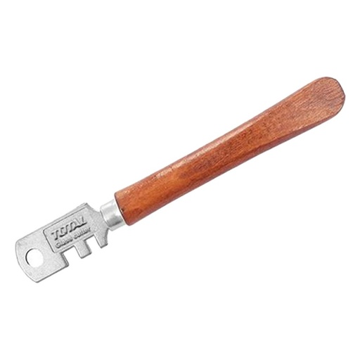 CORTAVIDRIO 130MM 6 RUEDAS MANGO MADERA TOTAL (THT561301)