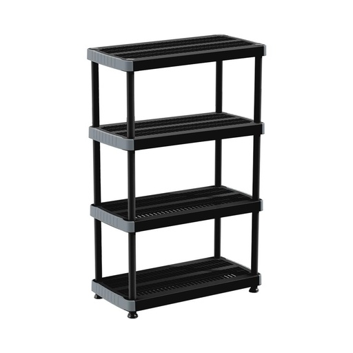 ESTANTERIA VENTILADA 18 4 NIVELES NEGRO RIMAX (8015)