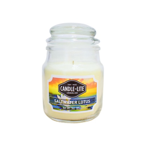 VELA 3 OZ SALTWATER LOTUS CANDLE LITE (4449330)