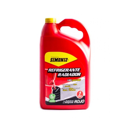 REFRIGERANTE PARA RADIADOR GALON ROJO  (108189)