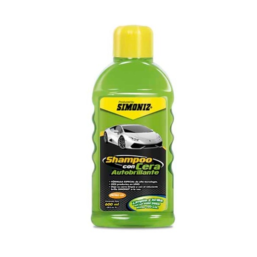 SHAMPOO CERA 600ML AUTOBRILLANTE SIMONIZ (3044)(103240)