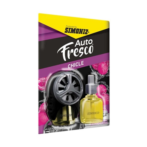 AMBIENTADOR SHICK AIR TECH + REPUESTO CHICLE X 10 ML  (107020)