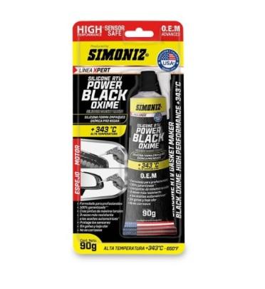SILICONA RTV NEGRA XPERT 90G SIMONIZ (210956)