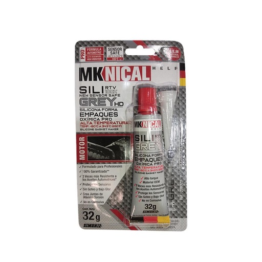 SILICONA GRAY MEKANICAL HELP OXIMIC 32 GRS (206323)