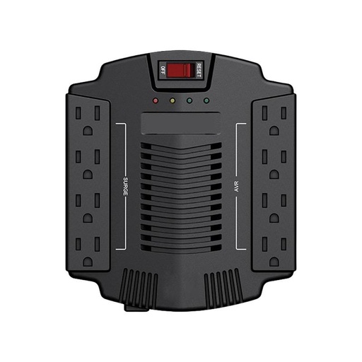 REGULADOR AUTOMATICO DE VOLTAGE 1000 VA 8 SALIDAS SEL  (21161)