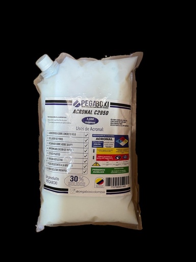 ACRONAL E-30% CUARTO BOLSA DOYPACK