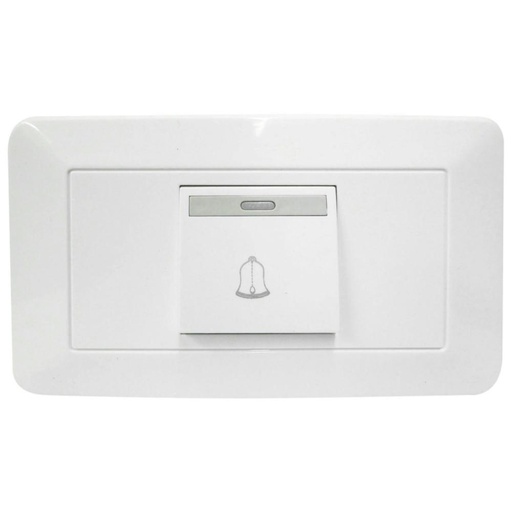 LINEA BK BLANCA INCRUSTAR SWICHE TIMBRE (118Z-11) (RETIE-FL)(HT20336)
