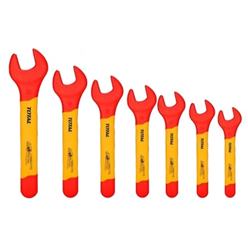 JUEGO LLAVE MIXTA AISLADO X 7PCS INDUSTRIAL TOTAL  (THKISPA0701)