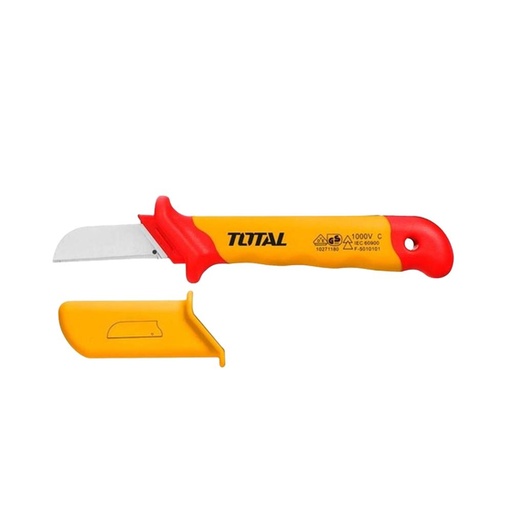 CUCHILLO PELACABLE 180MM AISLADO RECTO INDUSTRIAL TOTAL (THICK1801)