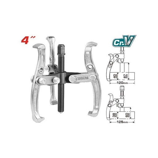 EXTRACTOR DE BALINERAS 4" INDUSTRIAL TOTAL (THTGP346)