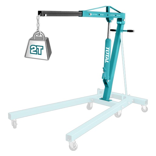 GRUA HIDRAULICA PARA PLUMA 2T INDUSTRIAL TOTAL  (THT11021-2)