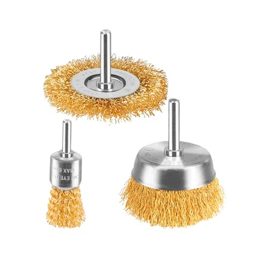 SETS DE GRATA TALADRO X 3PCS TOTAL (TAC310031)