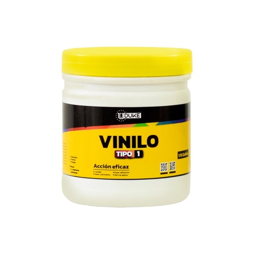PINTURA VINILO TIPO 1 INTERIOR - EXTERIOR BLANCO OCTAVO (UDUKE)