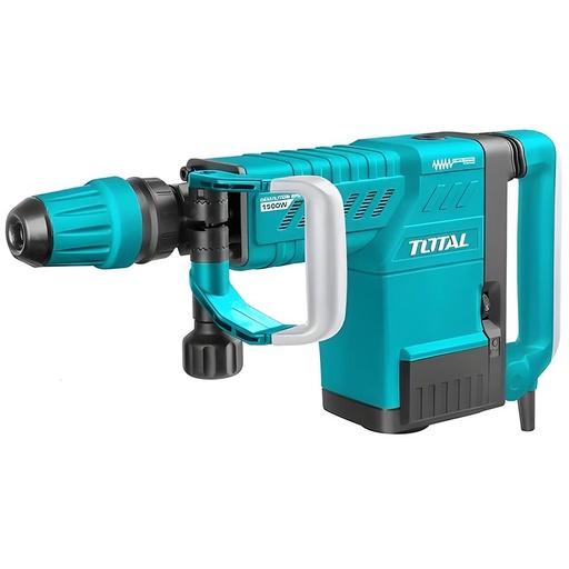 DEMOLEDOR SDS MAX 1500W 25JOULES CAJA PLASTICA INDUSTRIAL TOTAL (UTH215002)