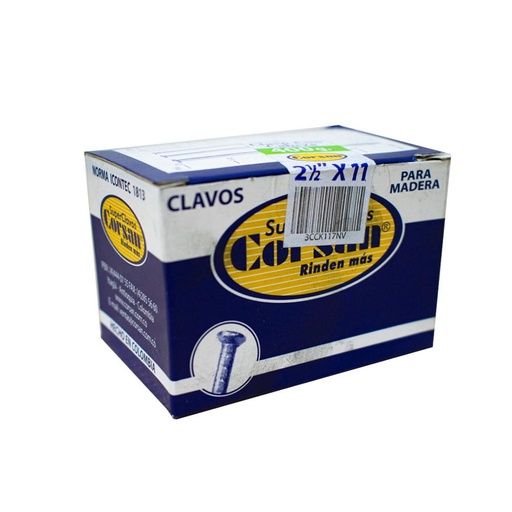 PUNTILLA COMUN CON CABEZA 2 1/2 CORSAN (400 GR)
