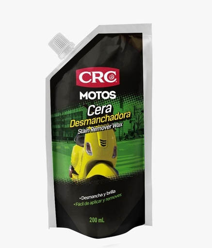 DOY PACK CERA DESMANCHADORA MOTOS 200ML CRC (60000134)