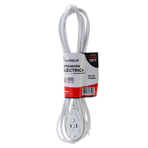 EXTENSION BLANCA 3,6MTS VHARBOR  (WJ-46-12FT)