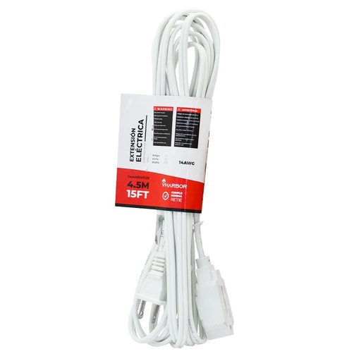 EXTENSION BLANCA 4,5MTS  VHARBOR (WJ-46-15FT)