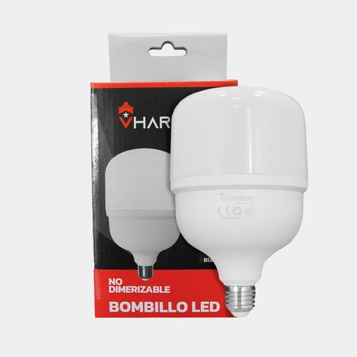 BOMBILLO LED 40W VHARBOR LUZ DIA E27 (6500K)(T120)(HT2240)
