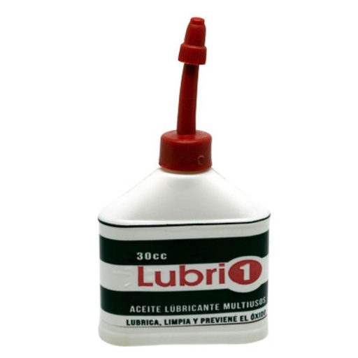 ACEITE 3 EN 1 ECONOMICO PEQUEÑO LUBRI 1 (30CC)(1103)