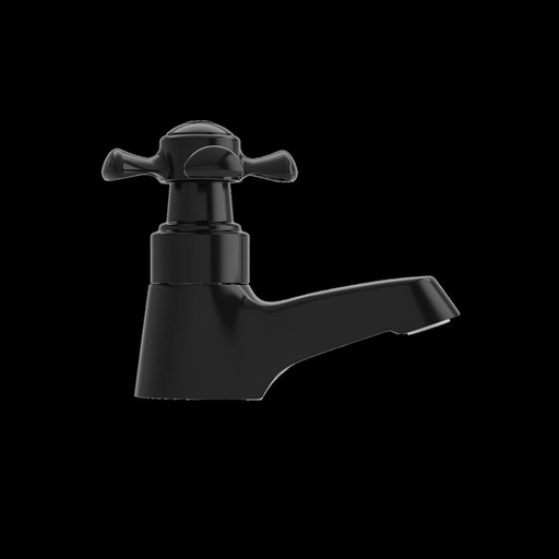 LLAVE LAVAMANOS CRUCETA + ACOPLE BALTA NEGRO GRIVAL (411403331)