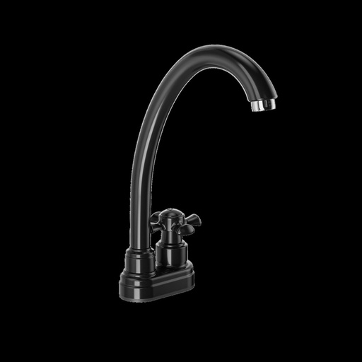 LLAVE LAVAPLATOS + ACOPLE CRUCETA BALTA NEGRO GRIVAL (415503331)