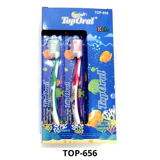 CEPILLO DE DIENTES PARA NIÑO CON PROTECTOR (TOP-656)