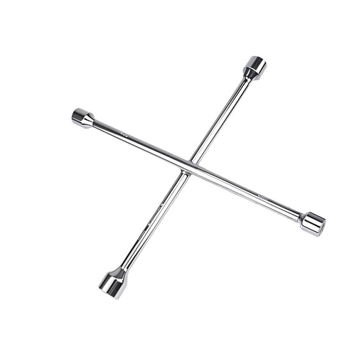 CRUCETA CARRO CROMADA 14 PUL X17-19-21-23 MM (YXC003)