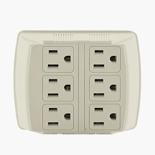 TOMA MULTIPLE X 6 DE PARED UDUKE (U63)