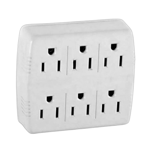 TOMA MULTIPLE X 6 DE PARED UDUKE (U63A)