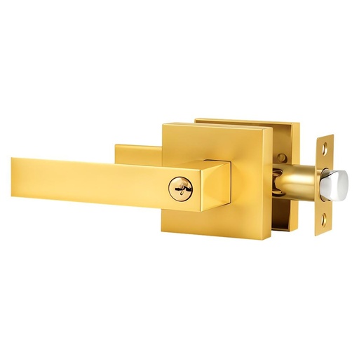 CHAPA MANIJA CUADRADA BAÑO DORADA GATO (736607)