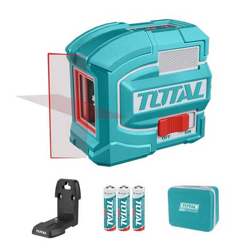 NIVEL LASER 0-18M  LUZ ROJA  INDUSTRIAL SUPER TOTAL (TLL156503)