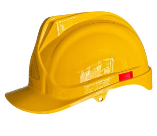 CASCO CONSTRUCCION TIPO 1 AMARILLO RACHET SIN BAUBUQUEJO